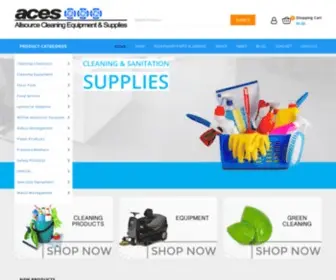 Acesclean.ca(Aces) Screenshot