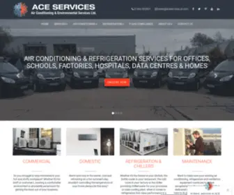 Aceservices.uk.com(ACE Services Commercial Air Conditioning Services & Maintenance) Screenshot