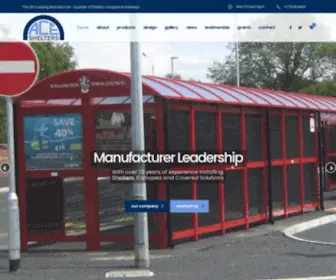 Aceshelters.co.uk(Covered Walkways) Screenshot