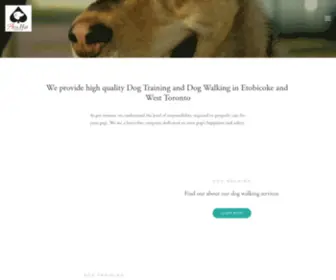 Aceshighdogservices.net(5 Star Dog Walking and Dog Training Etobicoke and West Toronto) Screenshot