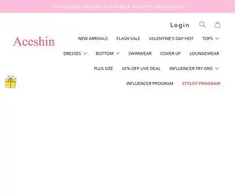 Aceshin.com(Aceshin) Screenshot