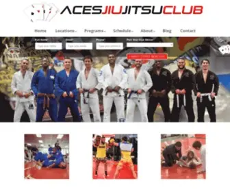 Acesjiujitsuclub.com(Aces Jiu Jitsu Club) Screenshot