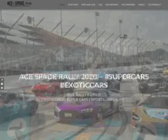 Acespaderally.com(Exotics Adventure Rally) Screenshot