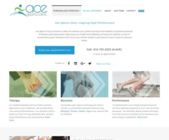 Acesportsclinic.com(Improve your health & wellness through our collaborative team approach) Screenshot