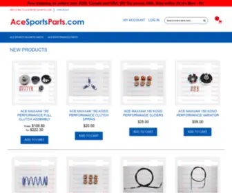 Acesportsparts.com(Ace Sports Parts) Screenshot