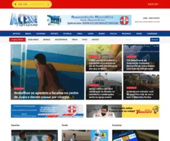 Acessenoticias.com.br(Página Inicial) Screenshot