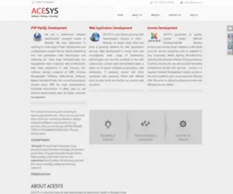 Acesys.in(PHP Development India) Screenshot