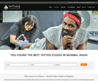 Acetattooz.com(Best Tattoo Studio in Mumbai) Screenshot