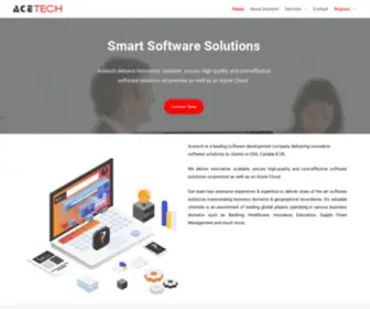 Acetechus.com(Acetech delivers innovative) Screenshot