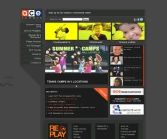 Acetennis.ca(Ace Tennis) Screenshot