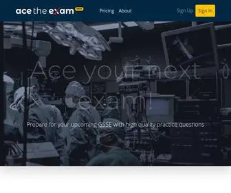 Acetheexam.co.nz(Ace the Exam) Screenshot