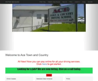 Acetownandcountry.com(Ace Driving School) Screenshot