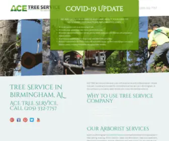 Acetreebham.com(ACE Tree Service) Screenshot