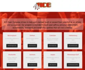 Acetribe.com(Landing Page) Screenshot