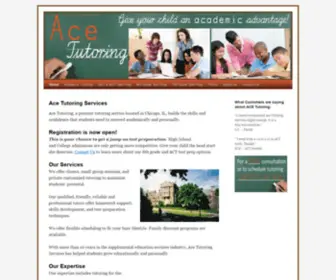 Acetutor.net(Ace Tutoring Chicago) Screenshot