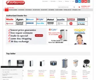 Acevacuums.com(Vacuums) Screenshot