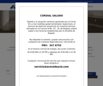 Acevedoycia.com(Acevedo Inmobiliaria) Screenshot