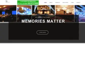 Aceventfactory.com(AC EVENT MANAGEMENT) Screenshot
