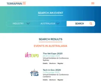 Acevents.com.au(Terrapinn) Screenshot