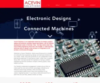 Acevin.com(Wireless IOT and Embedded Engineering Design) Screenshot