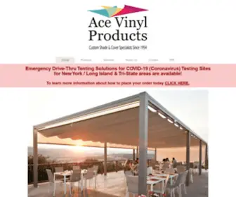 Acevinylproducts.com(Ace Vinyl Products) Screenshot