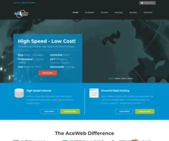 Aceweb.com(AceWeb Internet) Screenshot