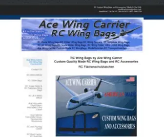 Acewingcarrier.com(Wing Bags) Screenshot