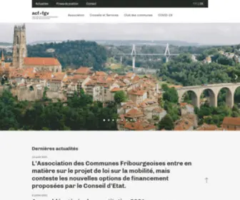 ACF-FGV.ch(Bienvenue) Screenshot