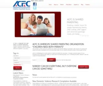 ACFC.org(Home) Screenshot