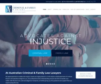 ACFL.com.au(Criminal Lawyers Sydney) Screenshot