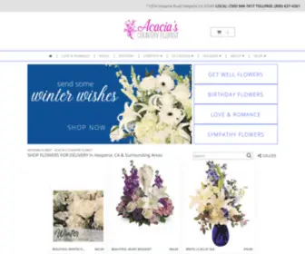 Acflorist.com(Hesperia Florist) Screenshot