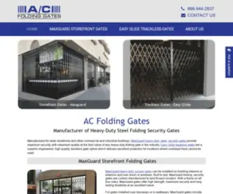 Acfoldinggates.com(AC Folding Gates) Screenshot