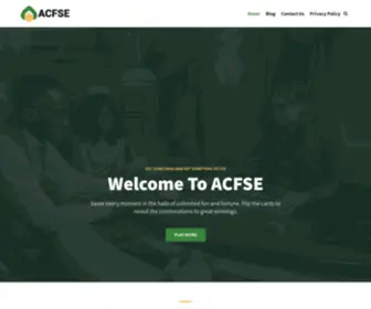 Acfse.org(Let Examine The Luck) Screenshot