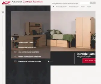 ACFTX.com(University Dormitory Contract Furniture) Screenshot