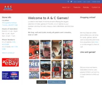 Acgamesonline.com(A & C Games) Screenshot