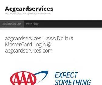 Acgcardservices.online(Acgcardservices.com official) Screenshot