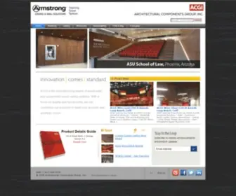 Acgiwood.com(Architectural Components Group) Screenshot