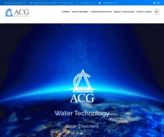 Acgmarine.com(Azienda Chimica Genovese) Screenshot