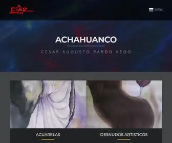 Achahuanco.com(Cesar Augusto Pardo Aedo) Screenshot