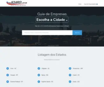 Acharei.com.br(Portal Acharei) Screenshot