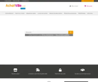 Achat-Correze.com(Magasins et commerces CorrÃšze) Screenshot