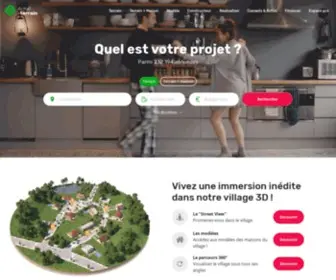 Achat-Terrain.com(Trouvez un terrain et un constructeur pour votre projet de maison) Screenshot