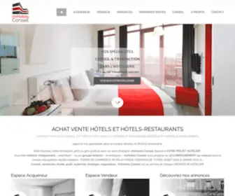 Achat-Vente-Hotels.com(Imhotels Conseil) Screenshot