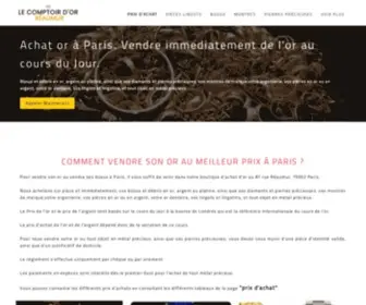 Achator-Paris.com(Le Comptoir d'Or Réaumur) Screenshot