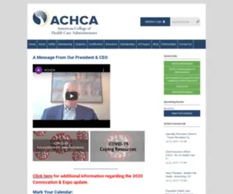 Achca.org(Achca) Screenshot