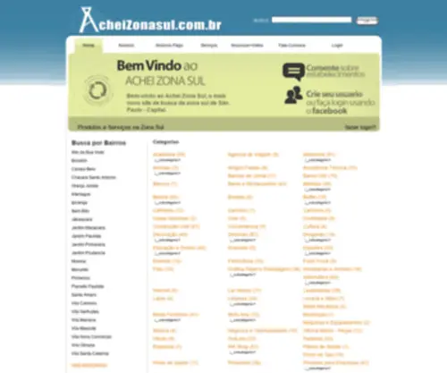 Acheizonasul.com.br(Busca) Screenshot