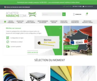 Acheter-MA-Bache.com(Bâches sur Mesure et Accessoires) Screenshot