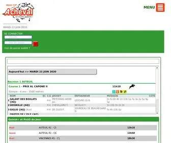 Acheval.com Screenshot