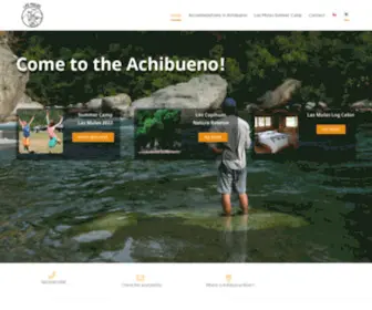 Achibueno.com(Campamento de verano Las Mulas) Screenshot