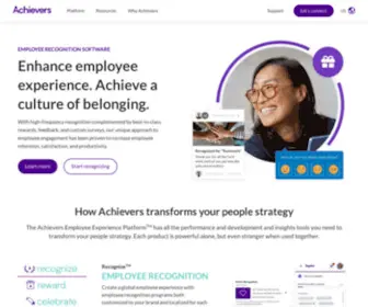 Achievers.com(Employee Recognition Software) Screenshot